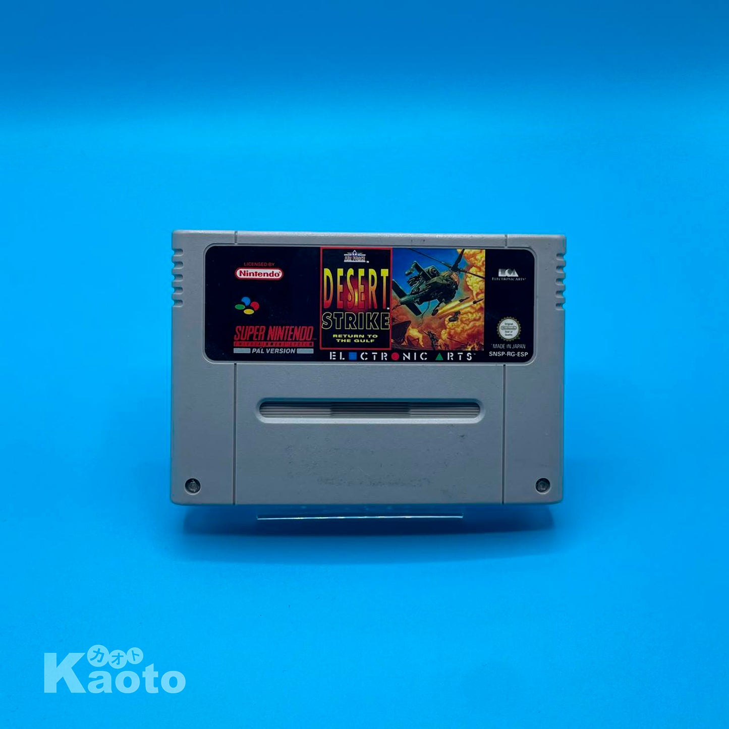 Cartucho Desert Strike SUPER NINTENDO