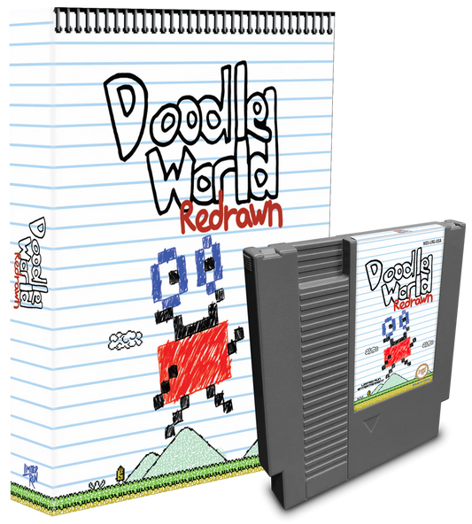 Doodle World Redrawn Limited Run Games NINTENDO NES