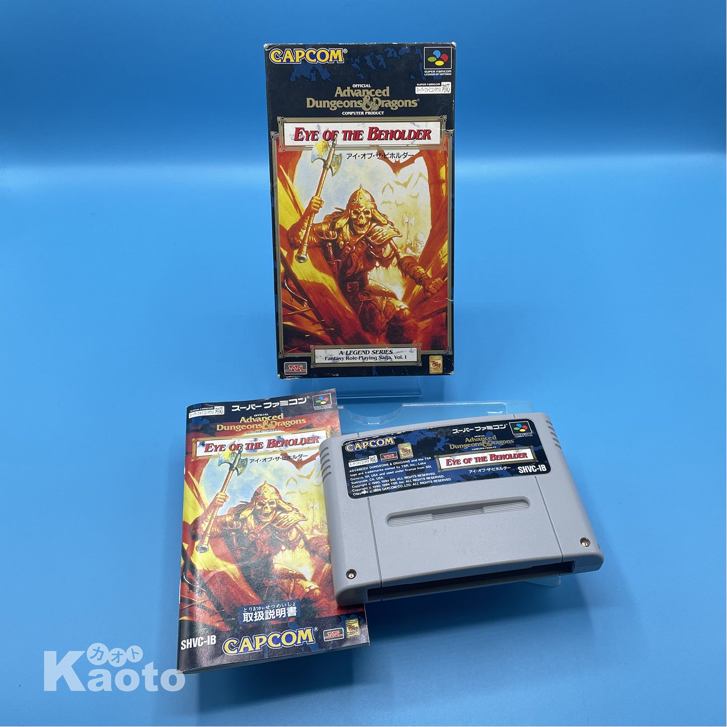 Eye of the Beholder Advanced Dungeons & Dragons SUPER NINTENDO (Importación japonesa)