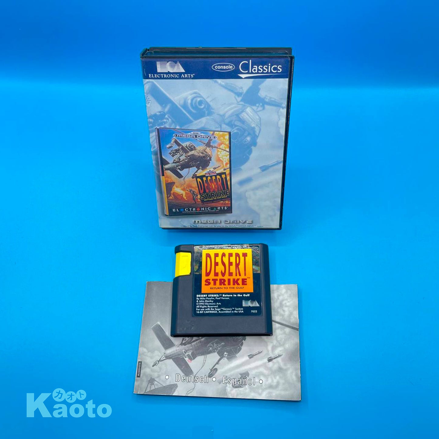 Desert Strike EA Classics MEGA DRIVE