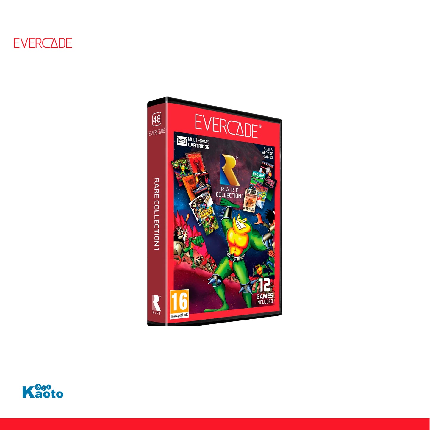 Cartucho Evercade Rare Collection 1 Nº48