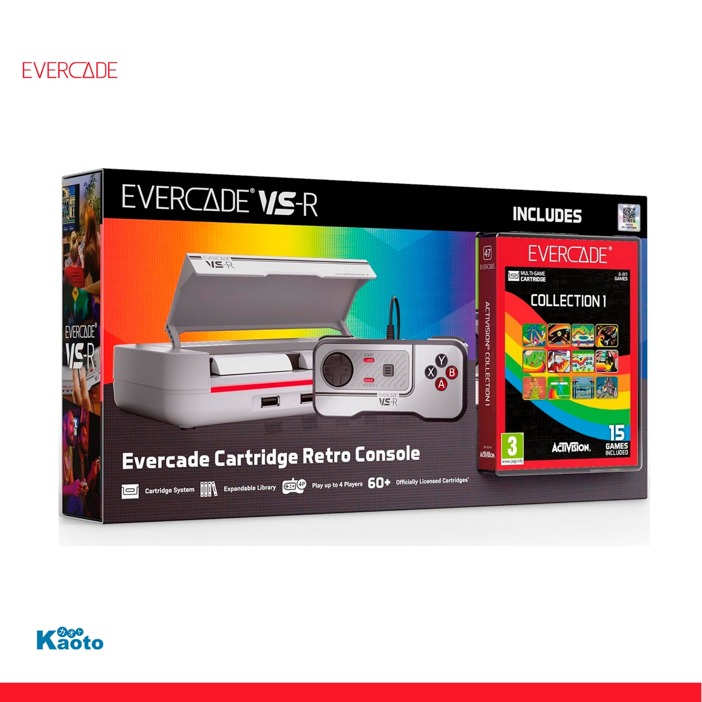 Consola Evercade VS-R Activision Bundle