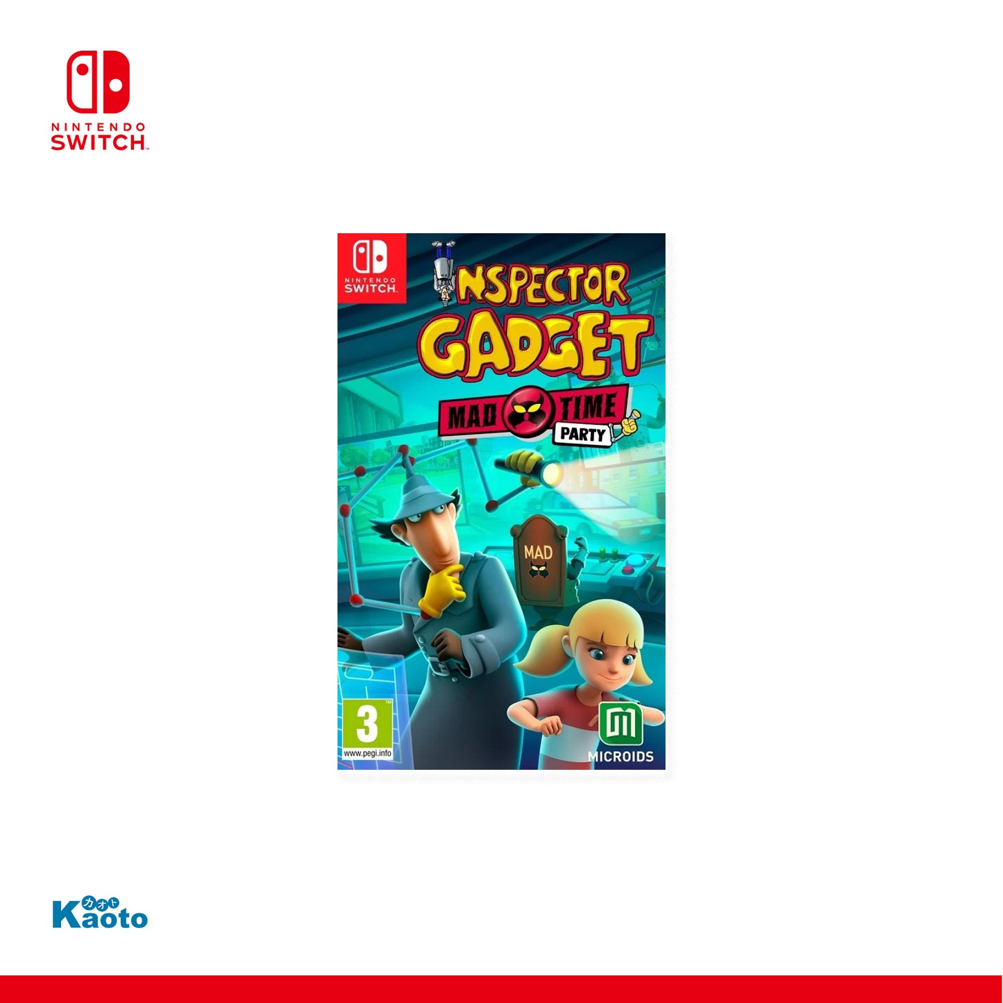 Inspector Gadget Mad Time Party SWITCH