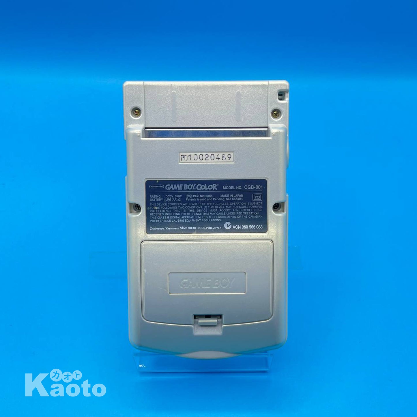 Consola Game Boy Color Pokemon Center