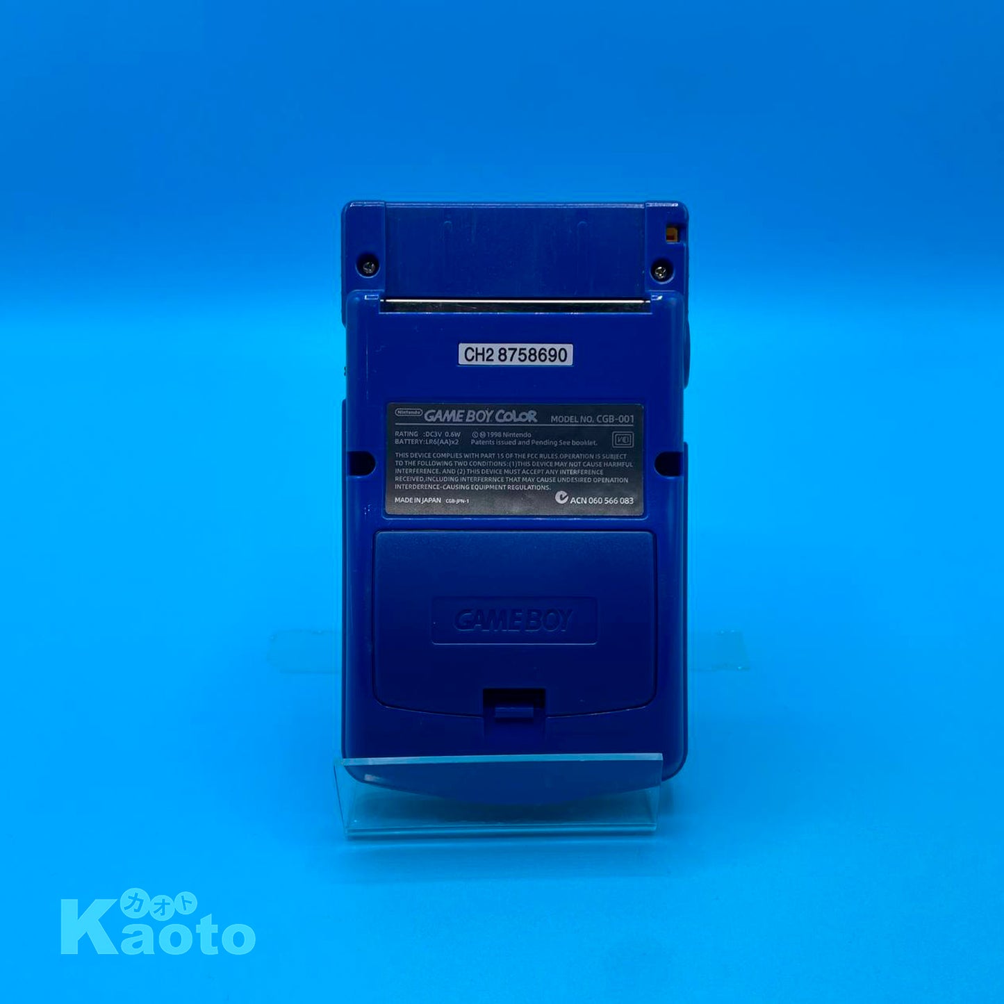 Consola Game Boy Color Pikachu Pokemon