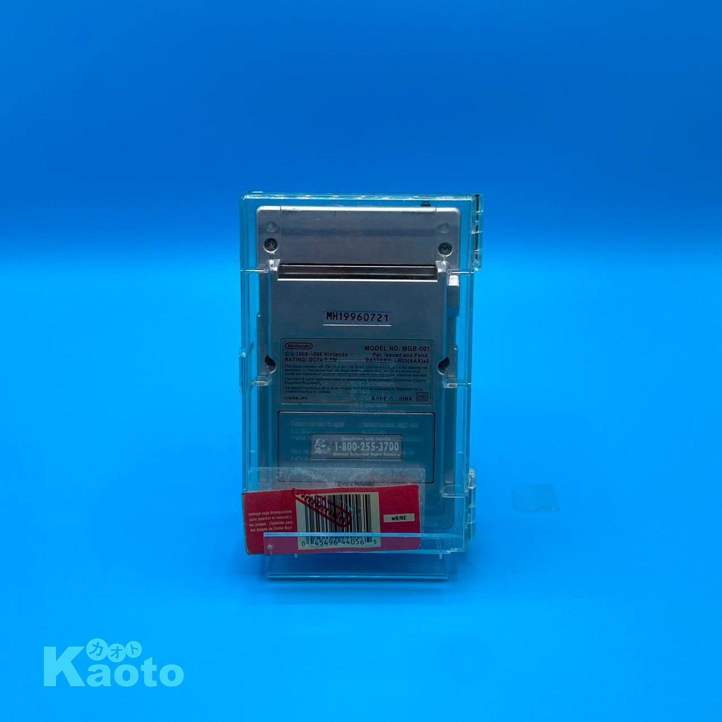 Consola Game Boy Pocket Plata