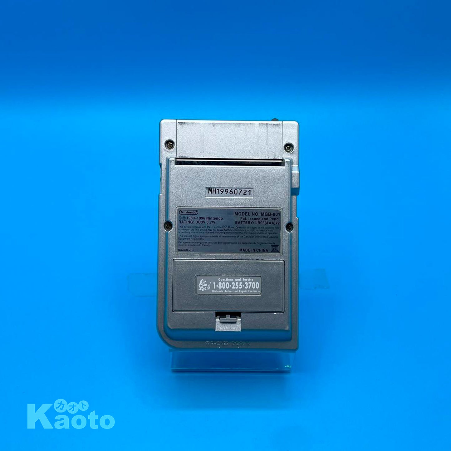 Consola Game Boy Pocket Plata