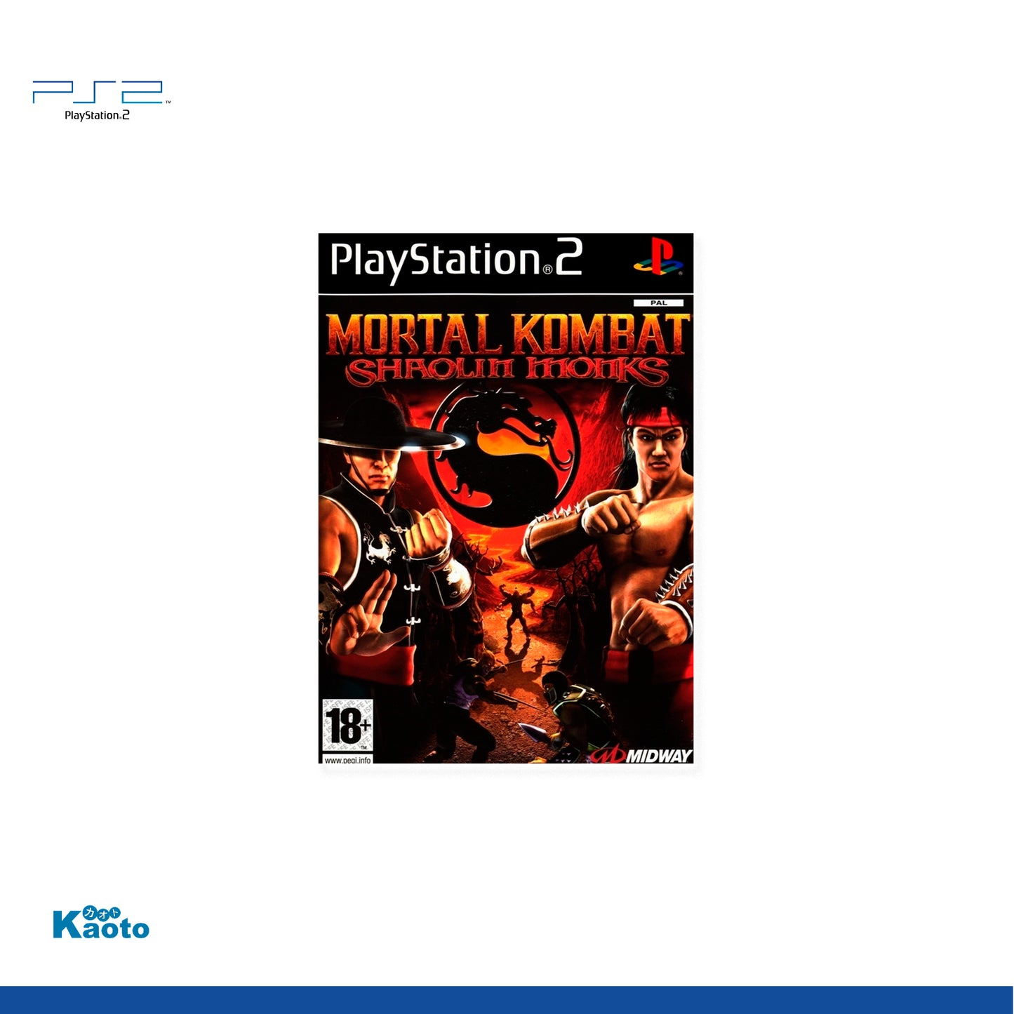 Mortal Kombat Shaolin Monks PLAYSTATION 2