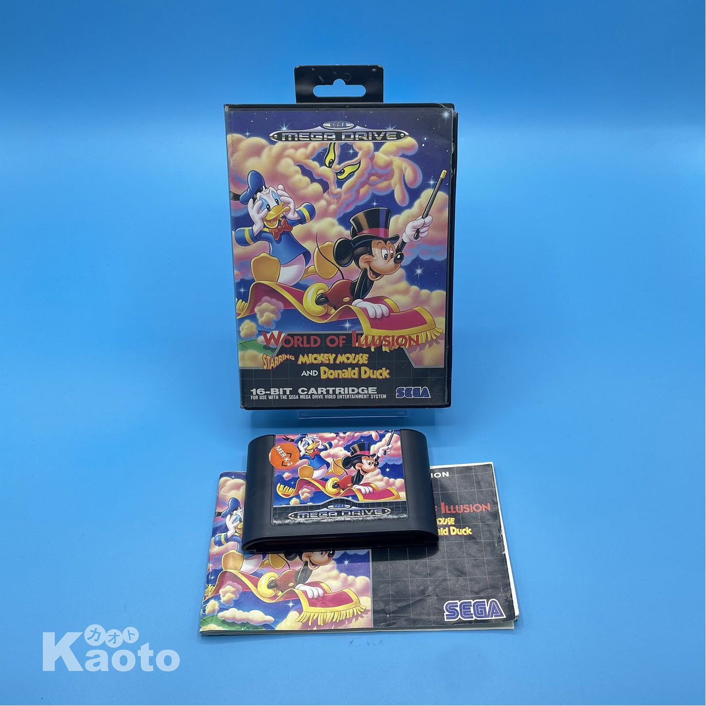 World of Illusion Starring Mickey Mouse and Donald Duck MEGA DRIVE