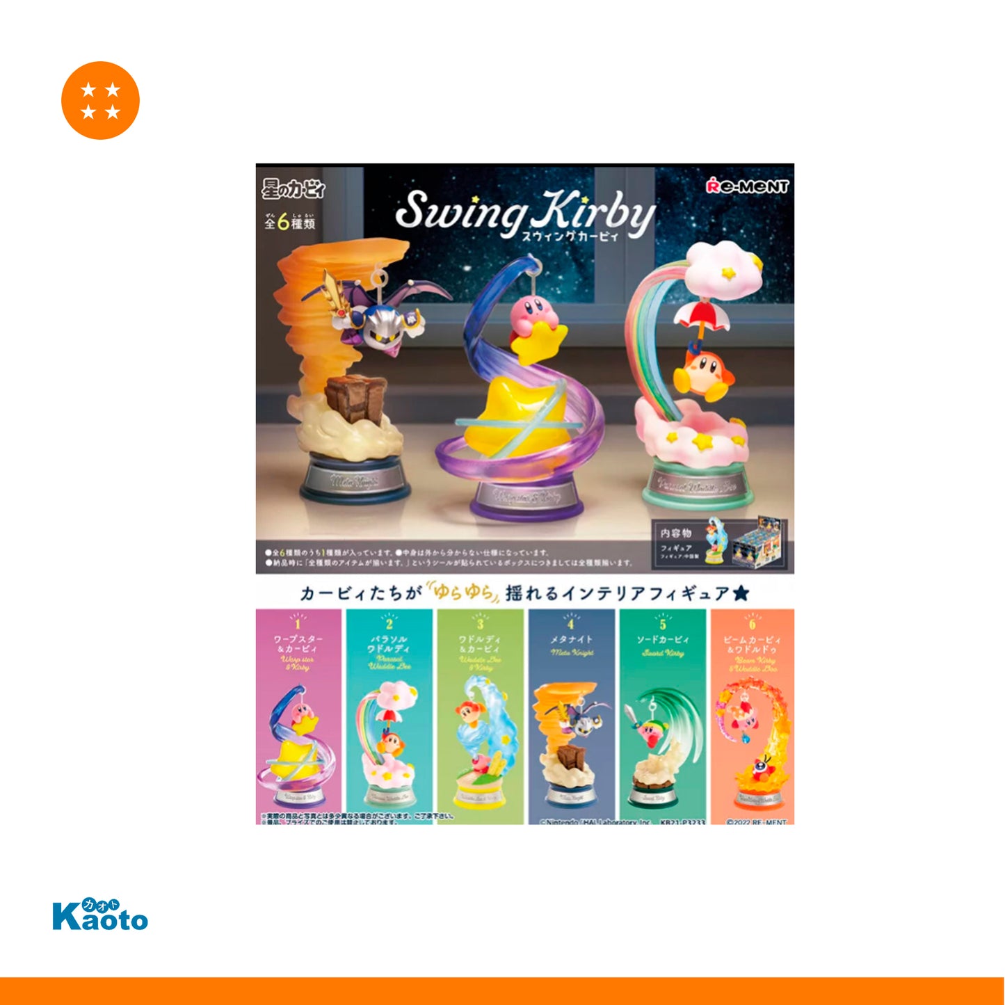 Minifigura Kirby Swing Kirby