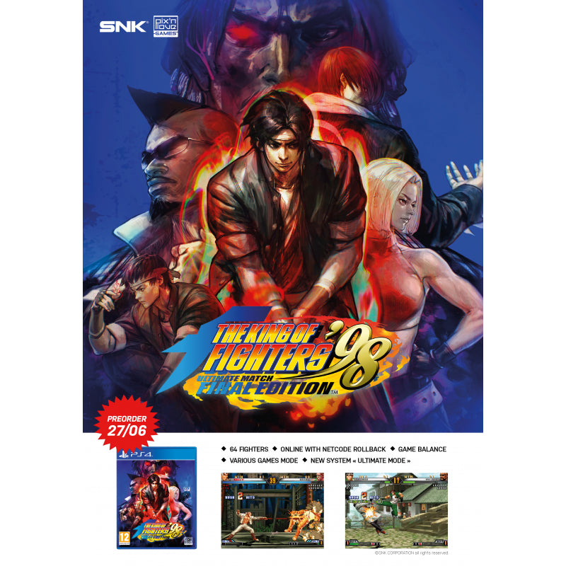 The King of Fighters 98 Ultimate Match Final Edition Collector's Pix 'n Love PLAYSTATION 4