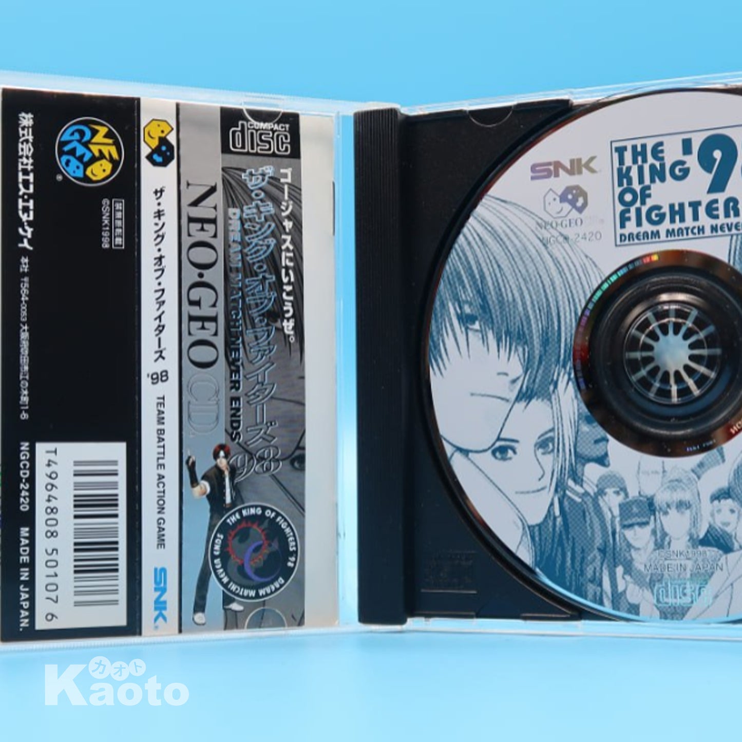 The King Of Fighters 98 NEO GEO CD (Importación japonesa)