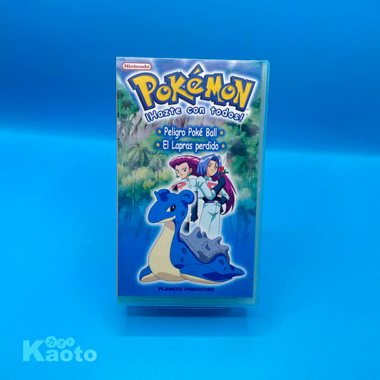 Pokemon Peligro Pokeball + El Lapras Perdido VHS