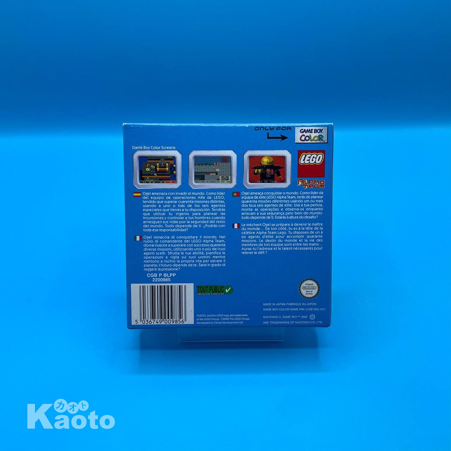LEGO Alpha Team GAME BOY COLOR