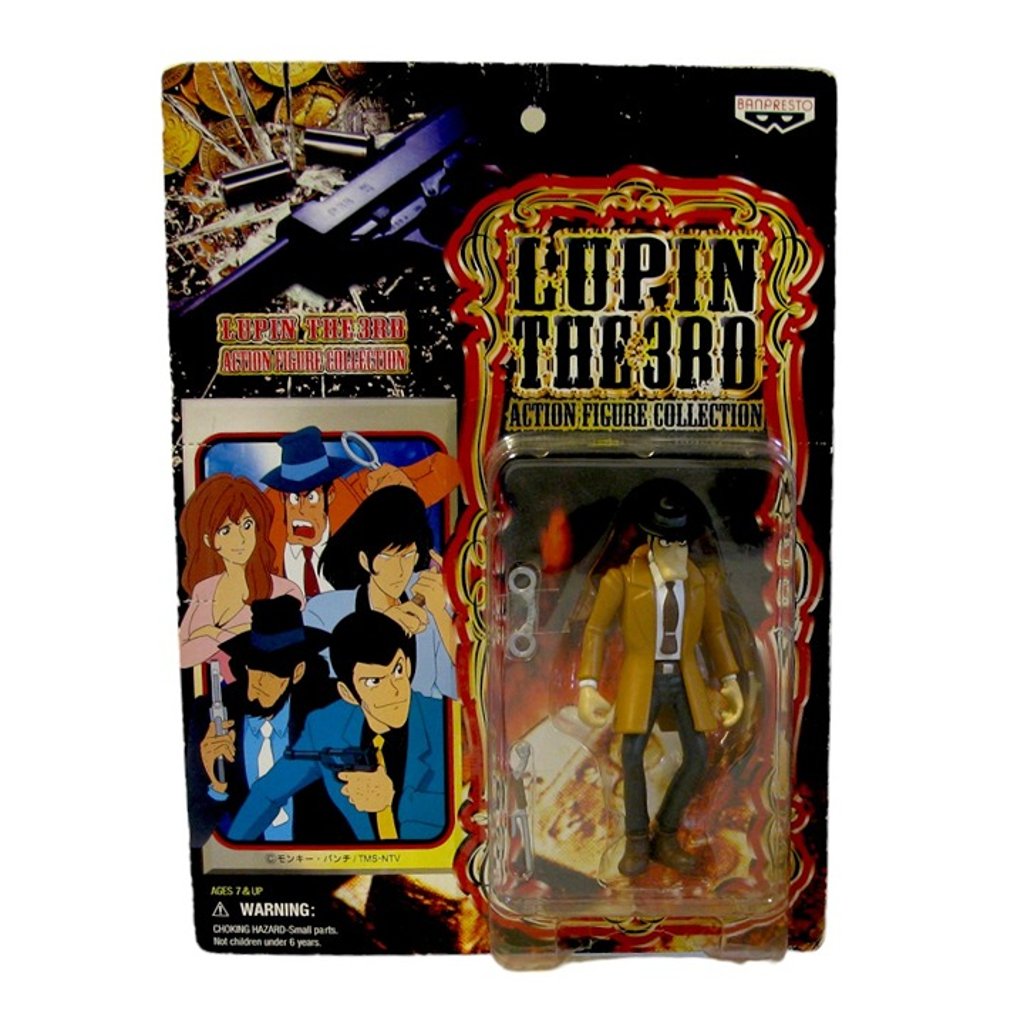 Figura Inspector Zenigata Lupin Banpresto 1998
