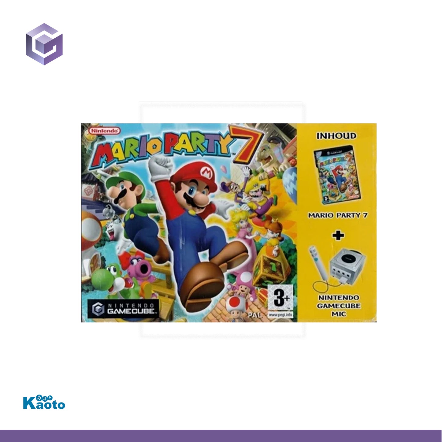 Mario Party 7 + Microfono GAMECUBE
