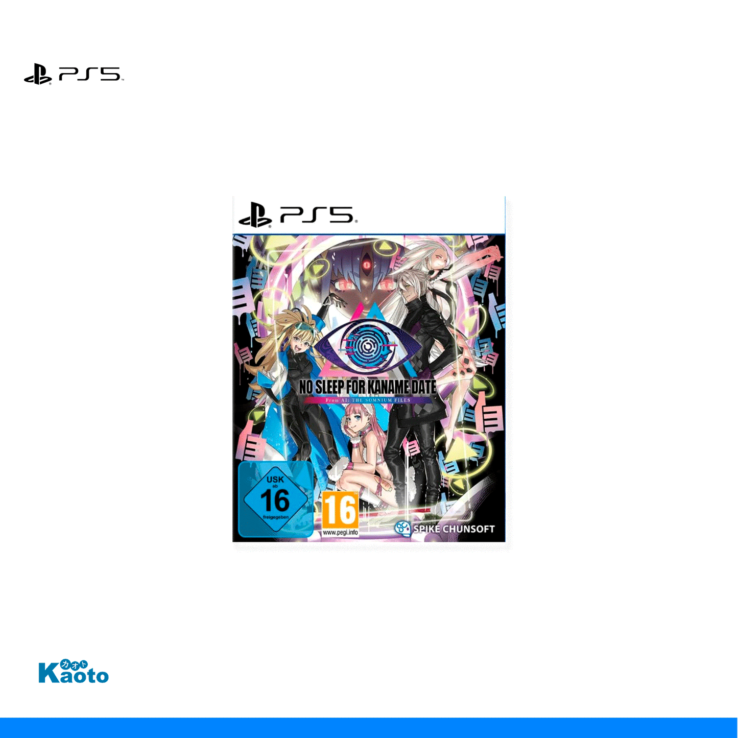 No Sleep For Kaname Date From AI The Somnium Files PLAYSTATION 5