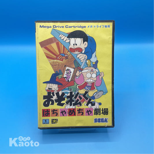 Osomatsu-kun Hachamecha Gekijou MEGA DRIVE (Importación japonesa)