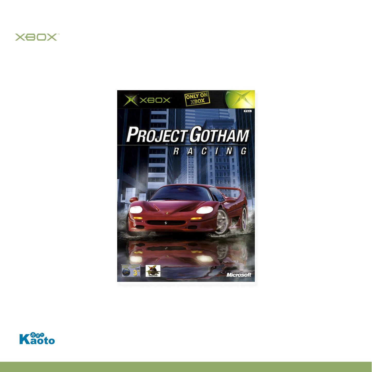 Project Gotham Racing XBOX