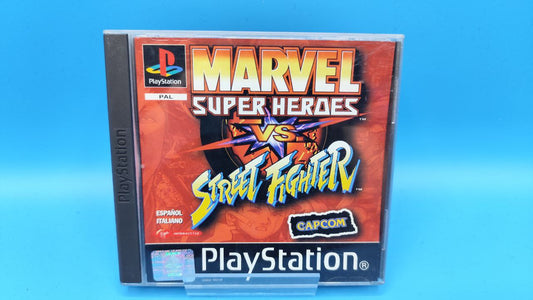 Sin Manual Marvel Super Heroes VS Street Fighter PLAYSTATION
