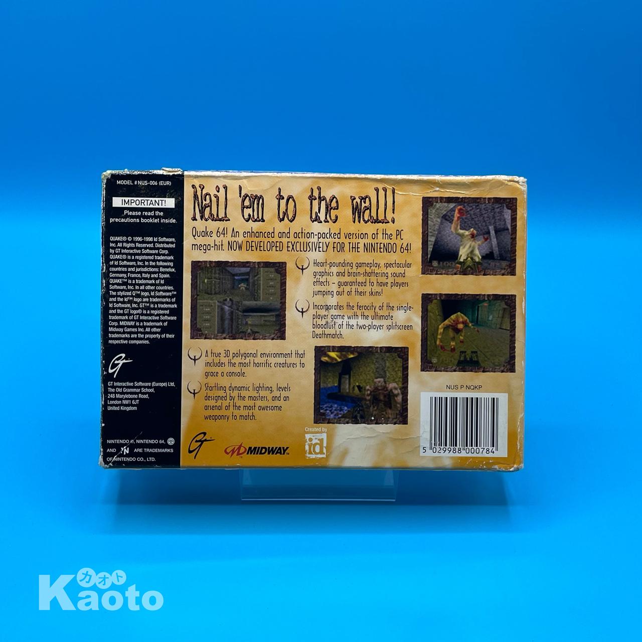 Quake NINTENDO 64 (Importación inglesa)