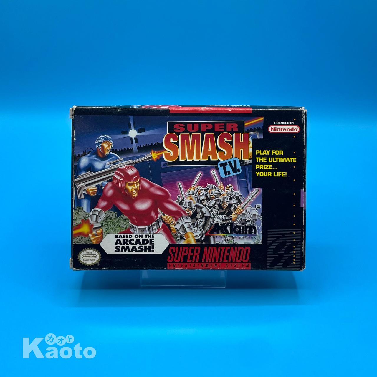 Super Smash TV SUPER NINTENDO (Importación americana)