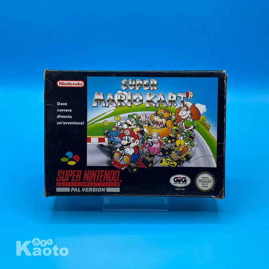 Super Mario Kart SUPER NINTENDO (Importación italiana)
