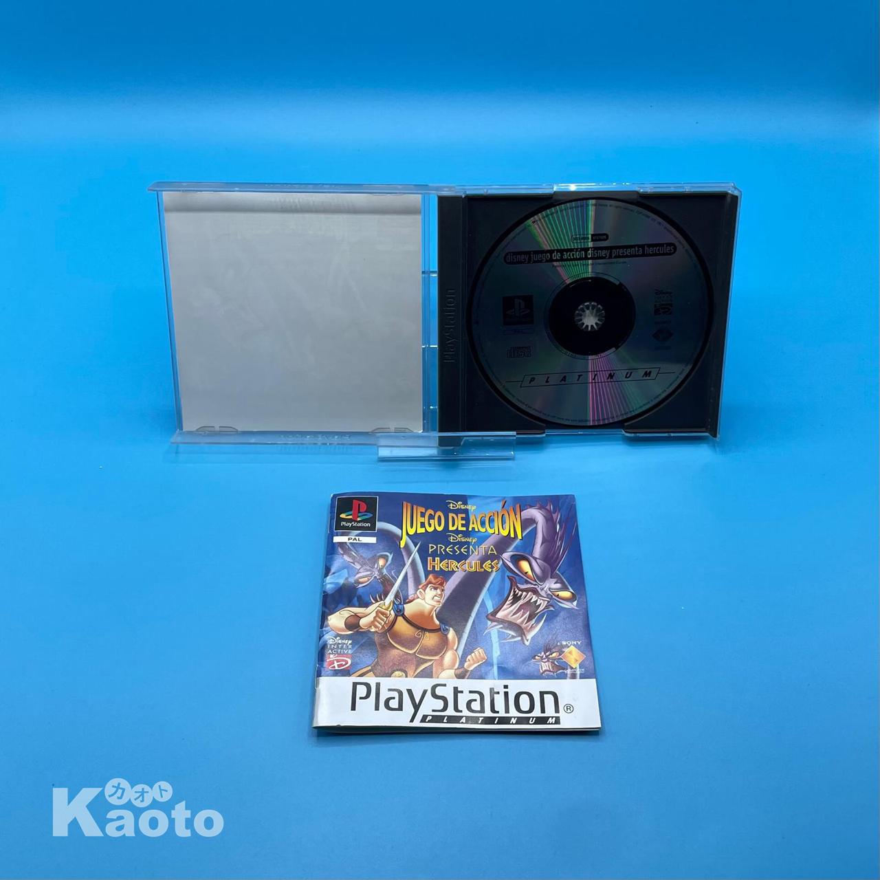 Disney Juego de Accion Presenta Hercules Platinum PLAYSTATION