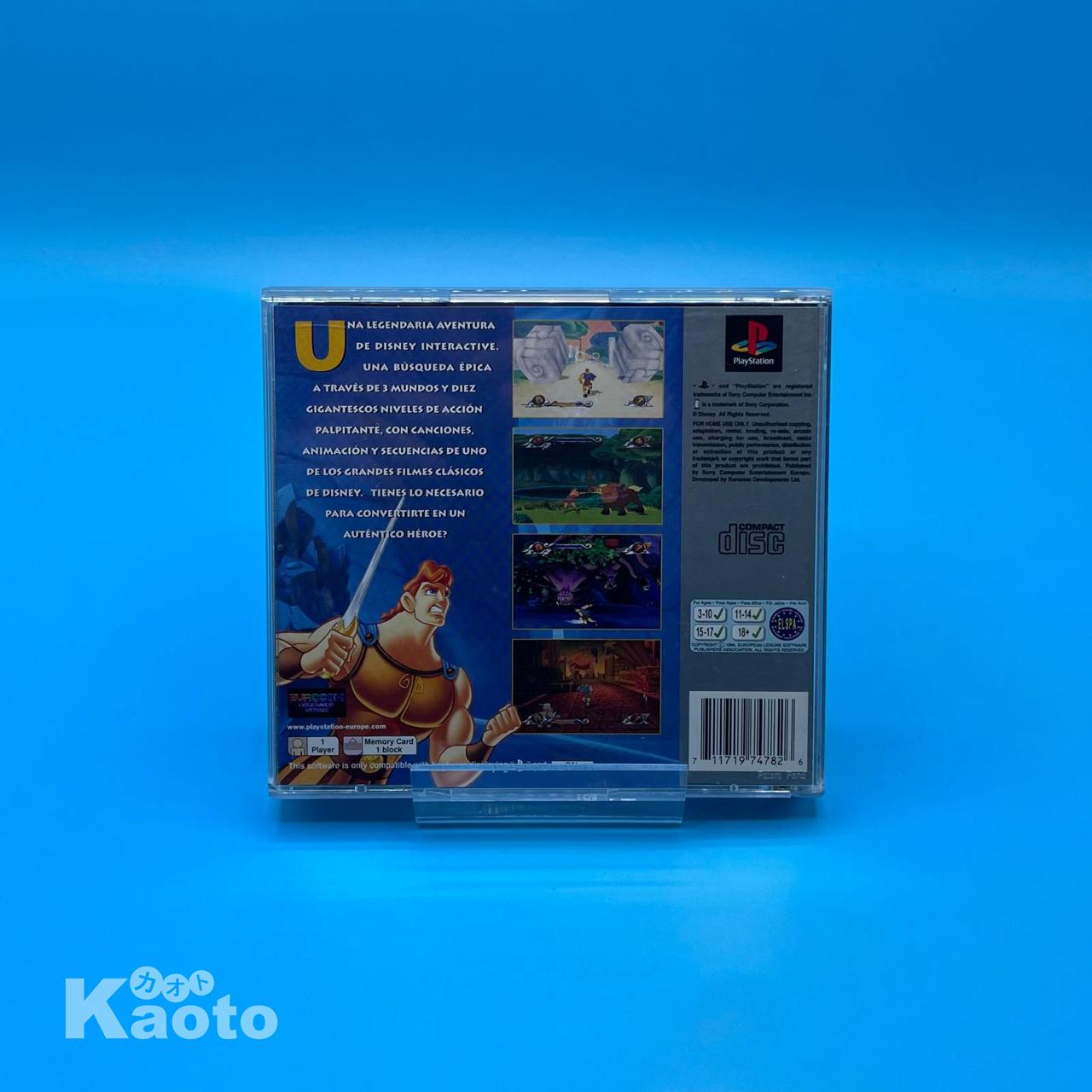 Disney Juego de Accion Presenta Hercules Platinum PLAYSTATION