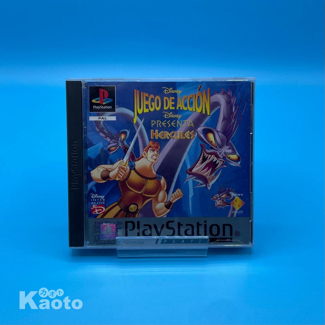 Disney Juego de Accion Presenta Hercules Platinum PLAYSTATION