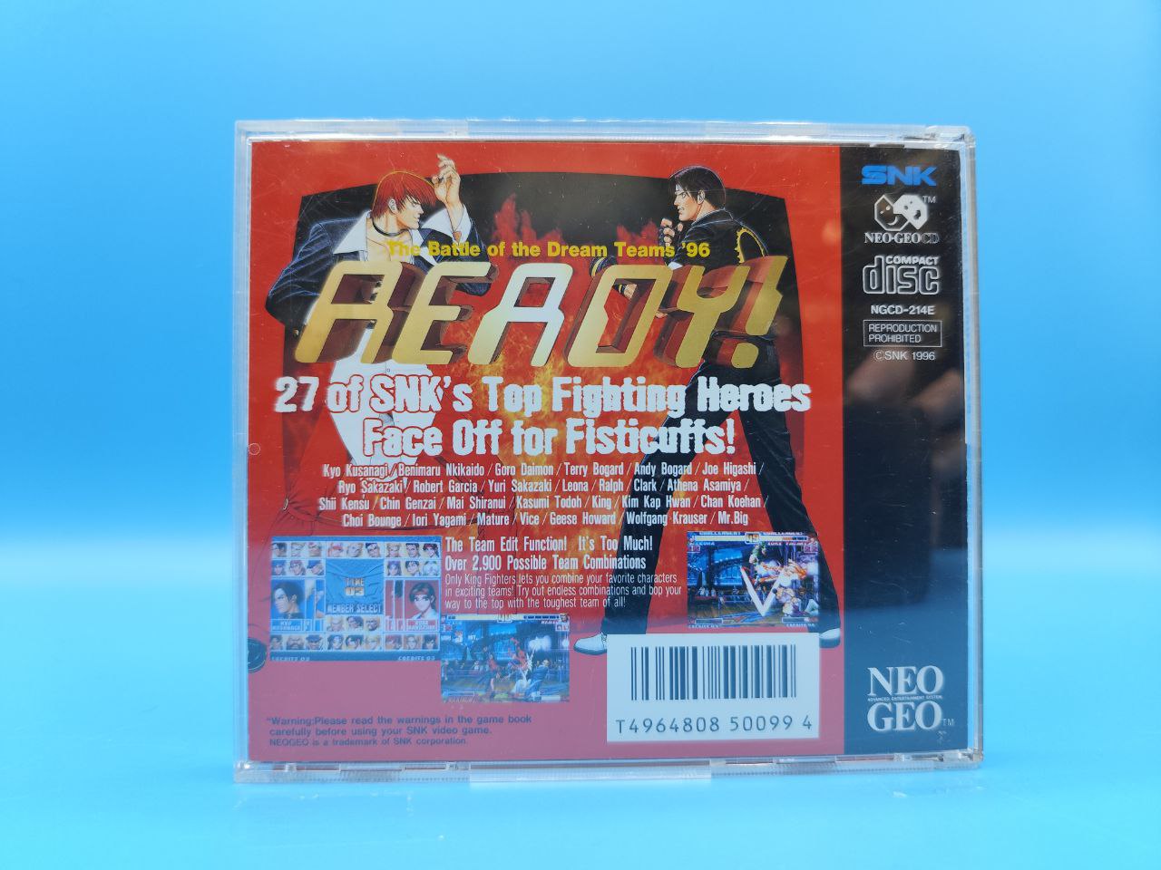 The King of Fighters 96 NEO GEO CD (Importación americana)