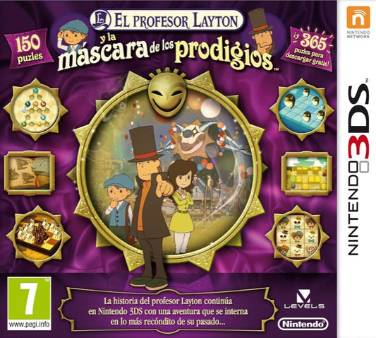 El Profesor Layton y la Mascara de los Prodigios NINTENDO 3DS