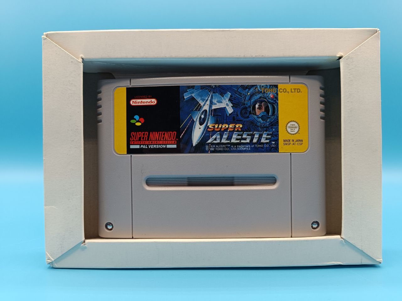 Sin Manual Super Aleste SUPER NINTENDO