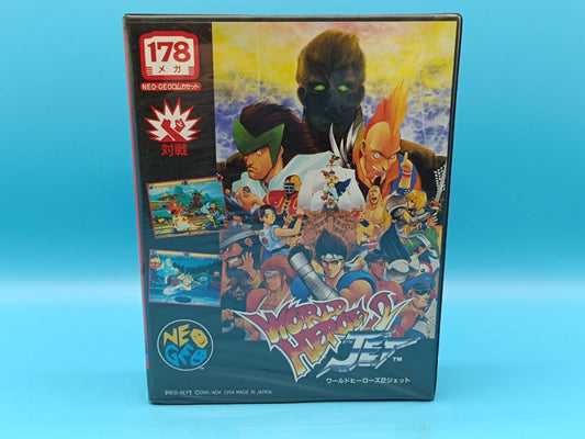 World Heroes 2 Jet NEO GEO AES (Importación japonesa)