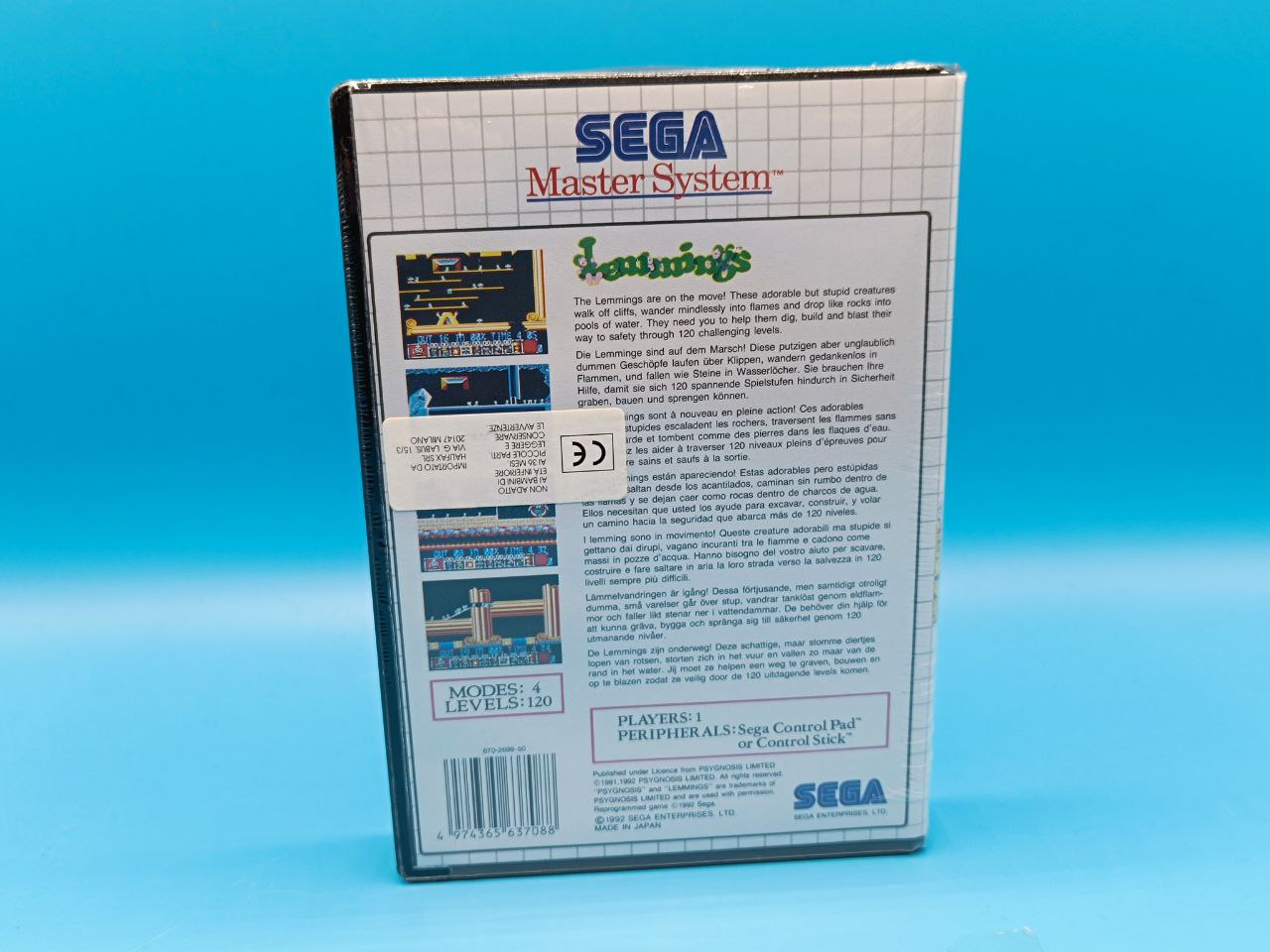 Lemmings MASTER SYSTEM