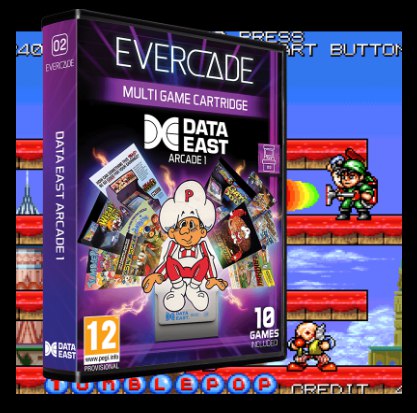 Cartucho Evercade Data East Arcade 1 Nº02