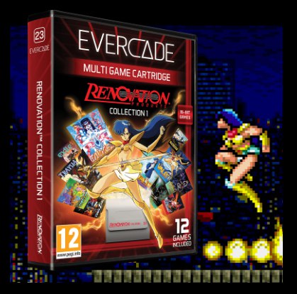 Cartucho Evercade Renovation Collection 1 Nº23