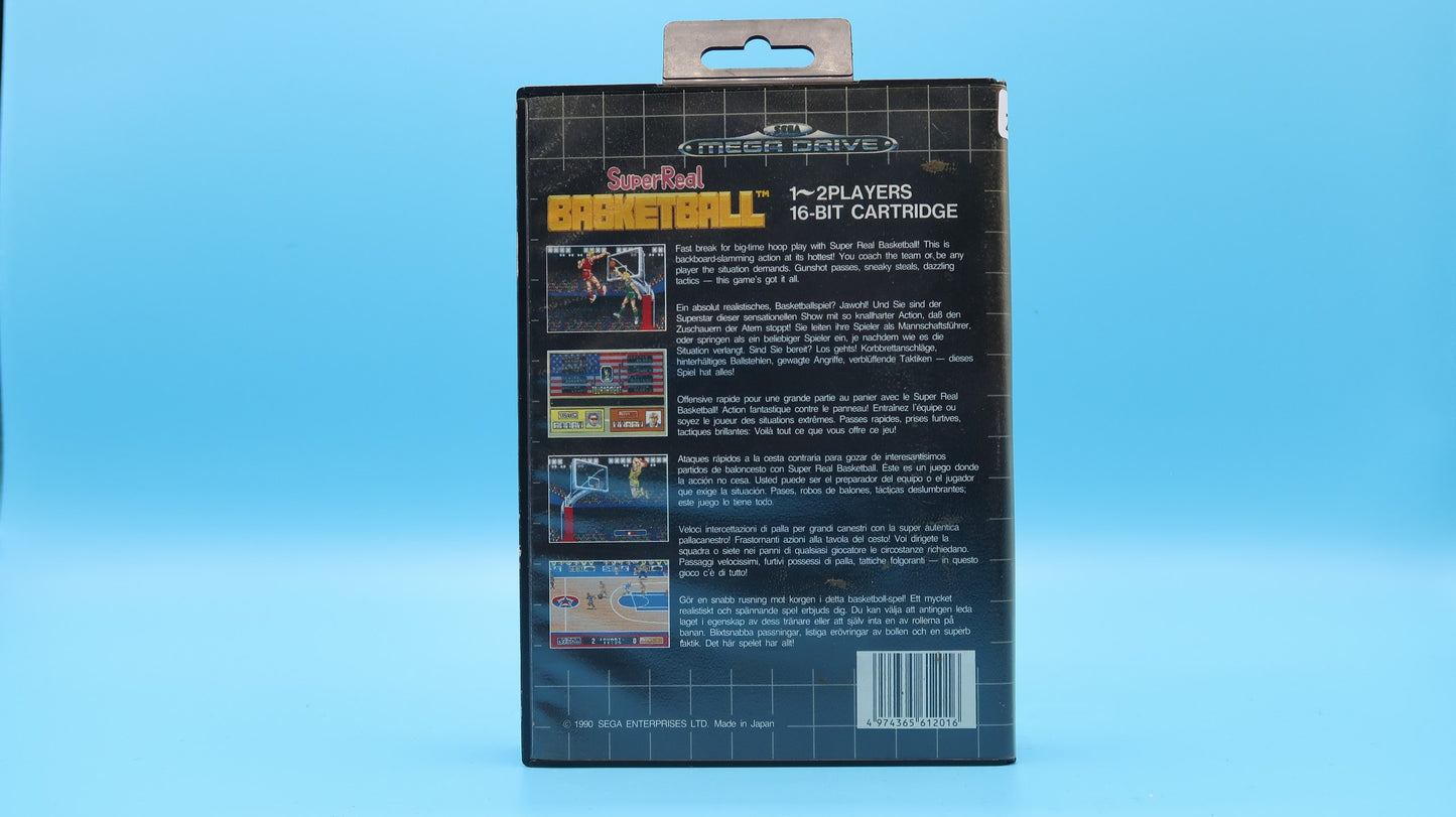 Super Real Basketball MEGA DRIVE