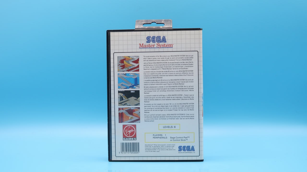 Marble Madness MASTER SYSTEM
