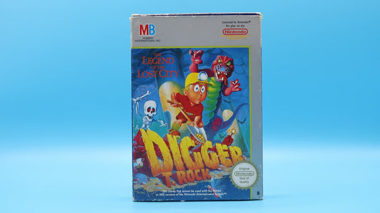 Sin Manual Digger T.Rock The Legend of Lost City NINTENDO NES