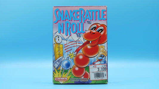 Sin Manual Snake Rattle N Roll NINTENDO NES
