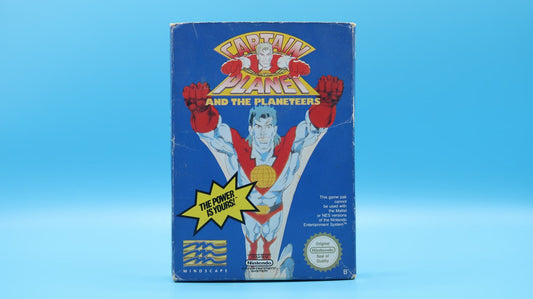 Sin Manual Captain Planet and the Planeteers NINTENDO NES