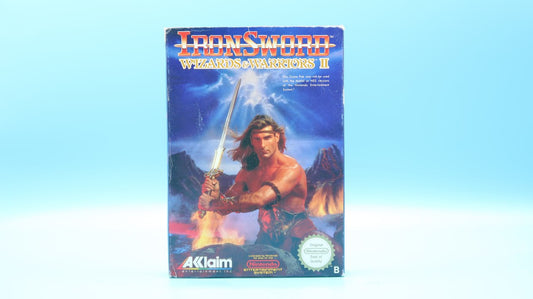 Sin Manual Iron Sword Wizards and Warriors II NINTENDO NES