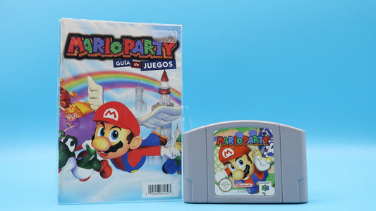 Cartucho Mario Party + Libro de Pistas NINTENDO 64