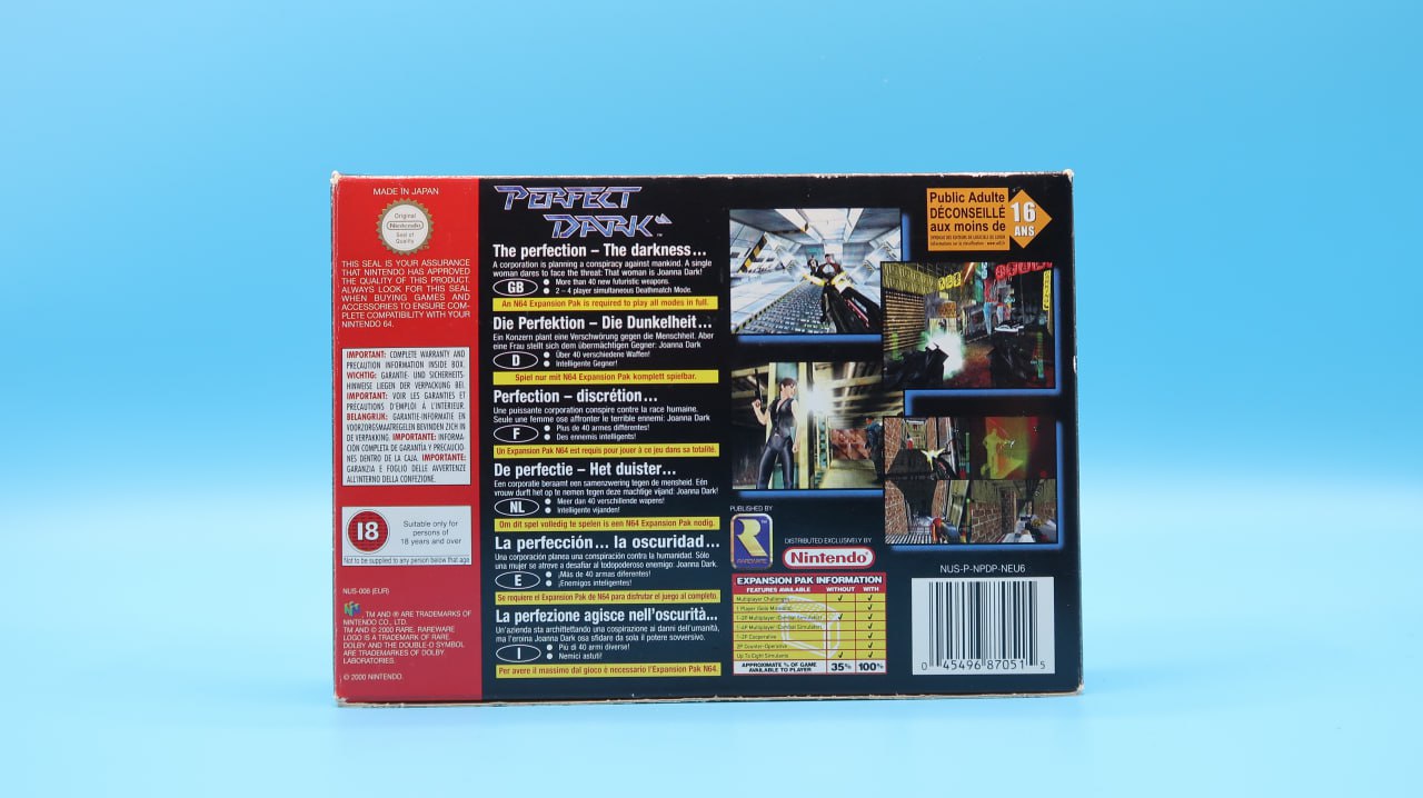 Perfect Dark NINTENDO 64