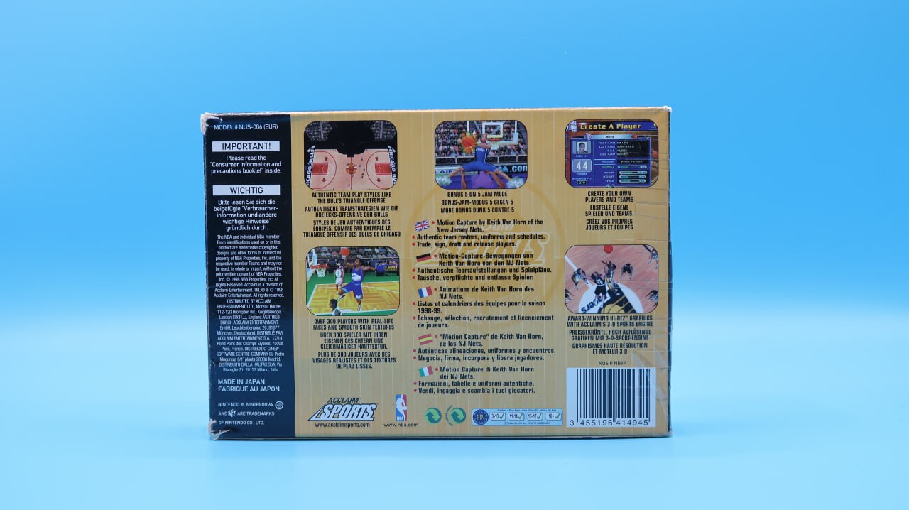 NBA JAM 99 NINTENDO 64