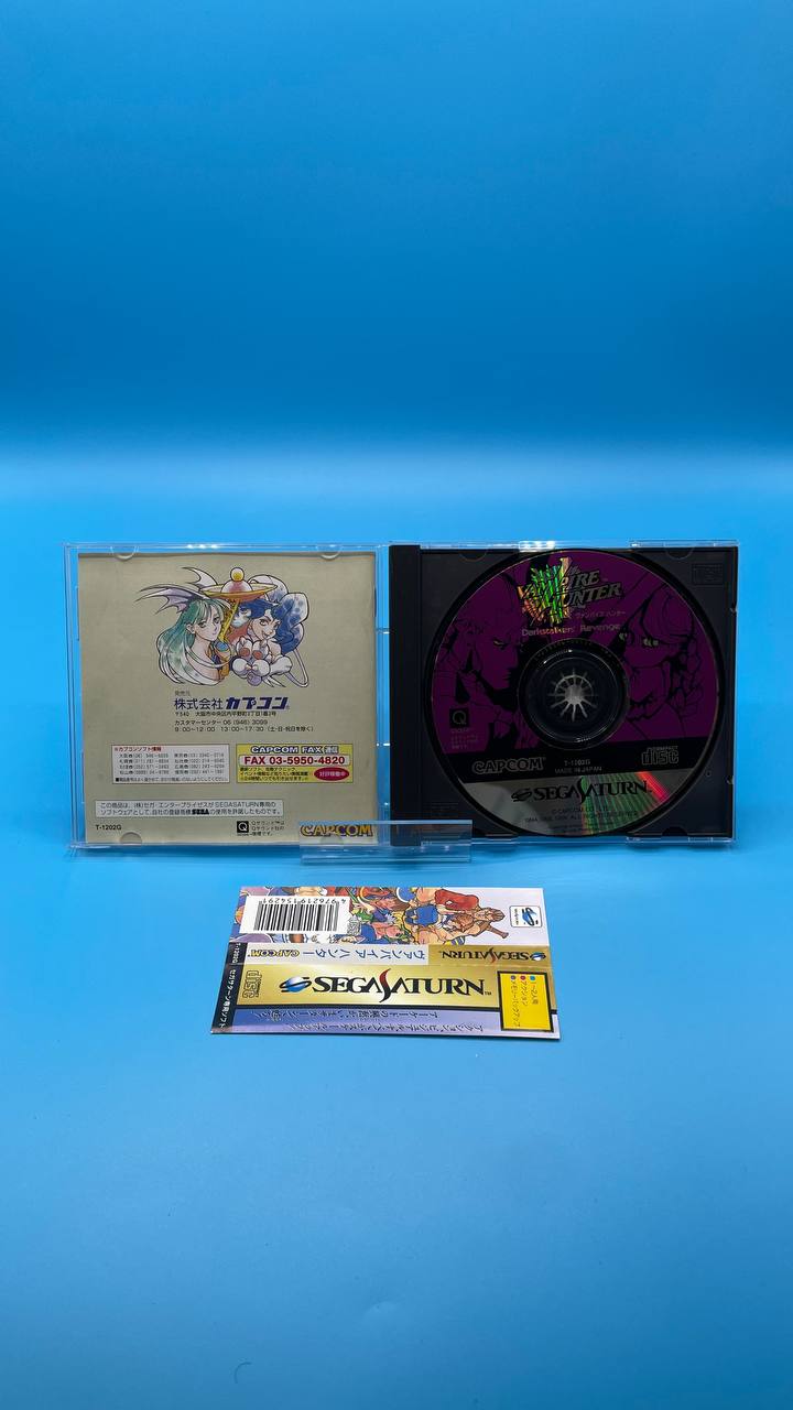 Vampire Hunter Darkstalkers Revenge SATURN (Importación japonesa)