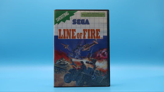 Sin Manual Line of Fire MASTER SYSTEM