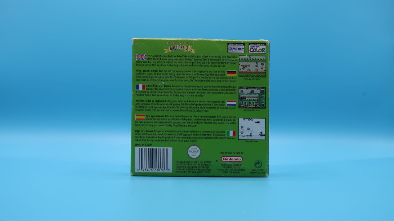 Game and Watch Gallery 2 GAME BOY COLOR