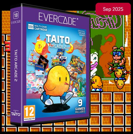 Cartucho Evercade Taito Arcade 2 Nº18